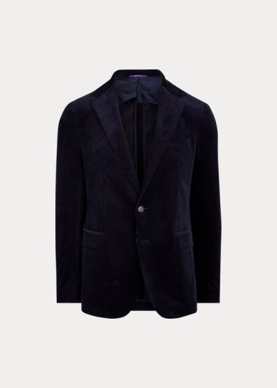 Blazer Ralph Lauren Hombre Azul Marino - Hadley Corduroy - ODNMB0428